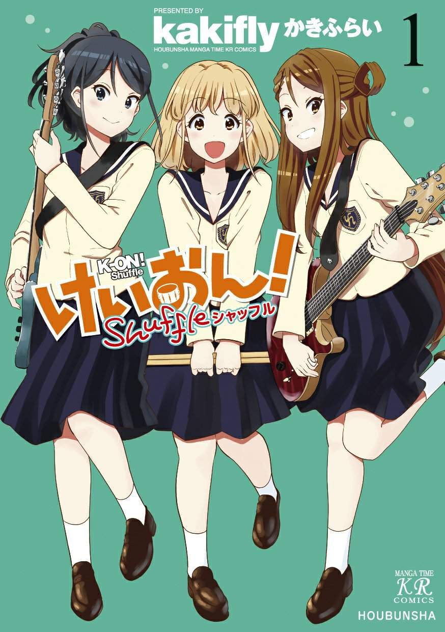 Читать K-ON! Переполох онлайн мангу. Манга онлайн.