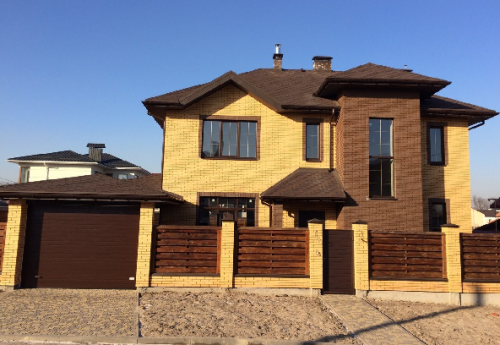 Облицовочный кирпич для отделки фасада дома