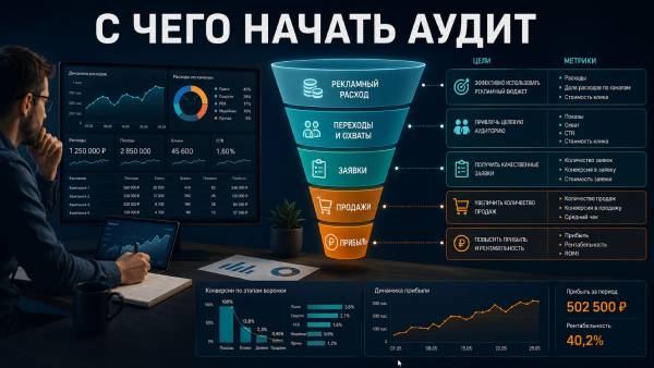 С чего начать аудит рекламных кампаний