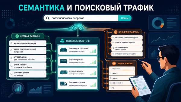 Как проверить семантику и поисковый трафик